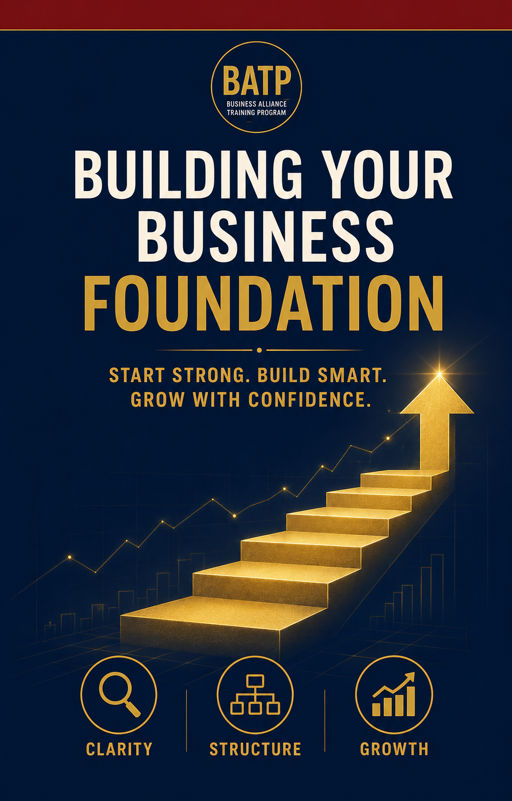 Building Your Business Foundation training program flyer